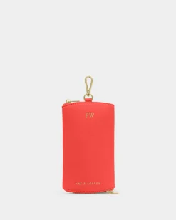 Katie Loxton Clip-On Sunglasses Case Sunset Coral Outlet
