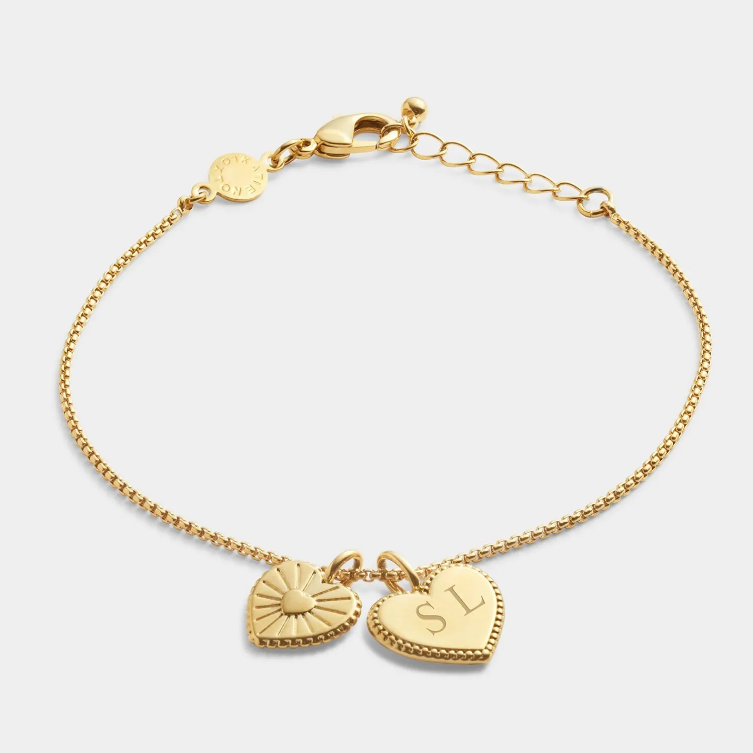 Katie Loxton ' Waterproof Gold Charm Bracelet Daughter Discount