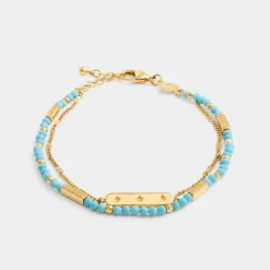Katie Loxton ' Waterproof Gold Birthstone Bracelet December Online