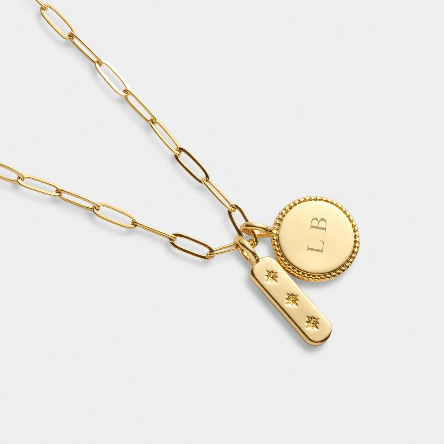 Katie Loxton ' Waterproof Gold Charm Necklace Dreamer
