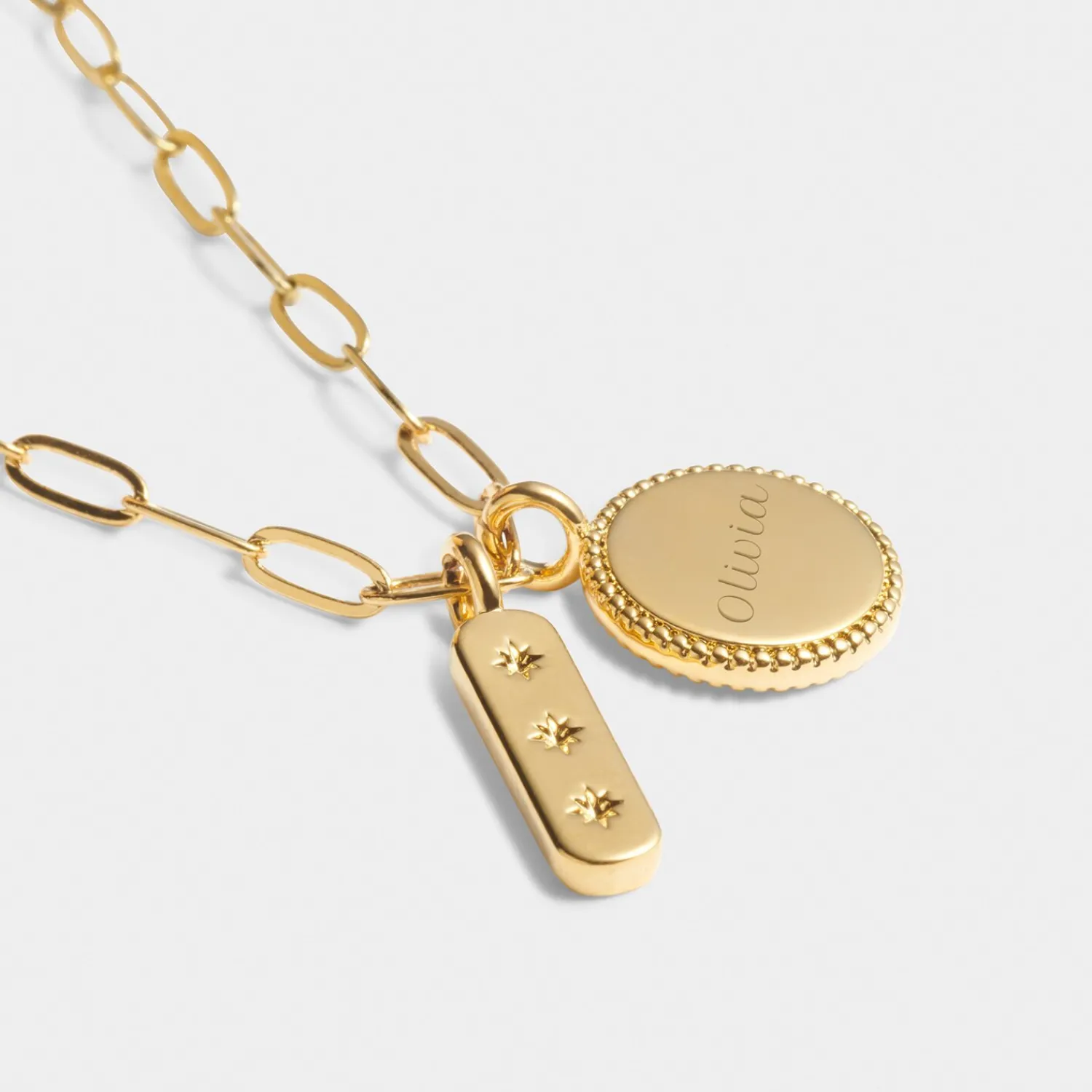 Katie Loxton ' Waterproof Gold Charm Bracelet Dreamer Discount