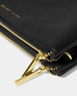 Katie Loxton Duo Pouch Black Hot