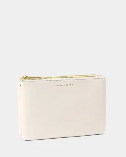 Katie Loxton Duo Pouch Off White New