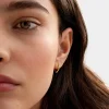 Katie Loxton Elsi Waterproof Gold Huggie Hoop Earrings Clearance