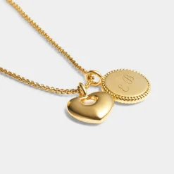 Katie Loxton ' Waterproof Gold Charm Bracelet Family Forever New