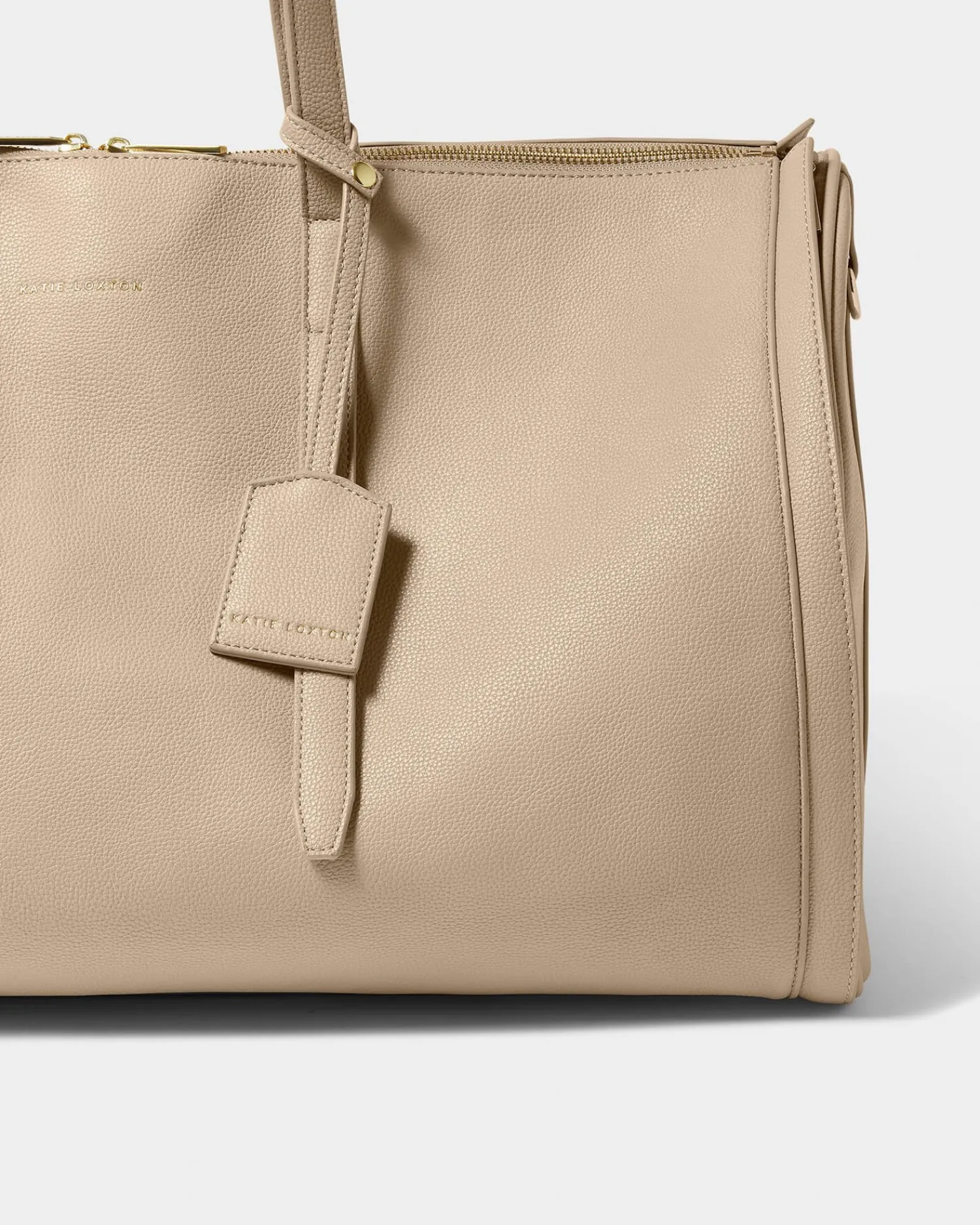 Katie Loxton Fold-Out Garment Weekend Bag Light Taupe Discount