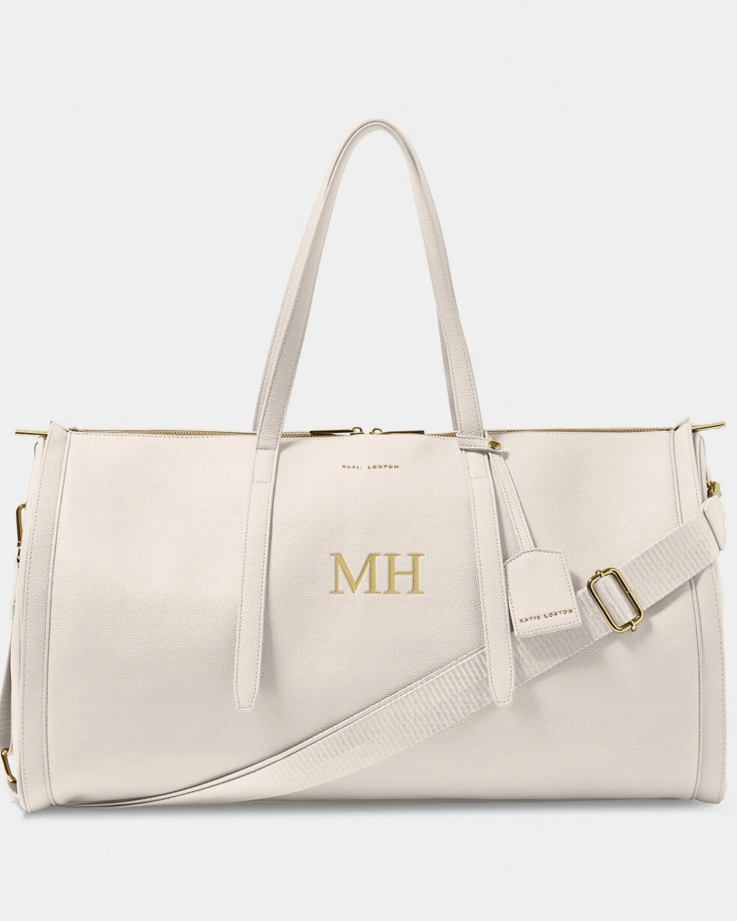 Katie Loxton Fold-Out Garment Weekend Bag Off White Sale