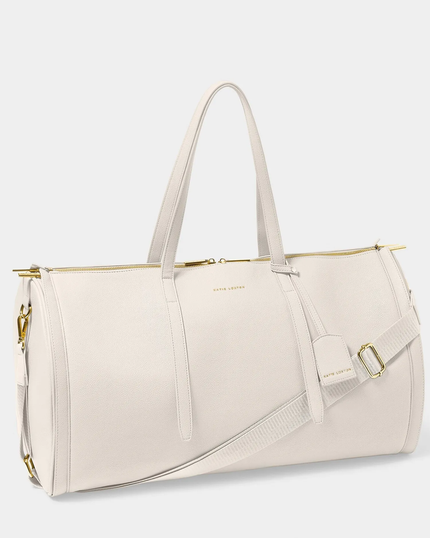 Katie Loxton Fold-Out Garment Weekend Bag Off White Sale