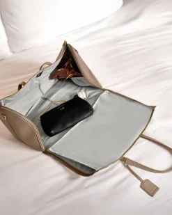 Katie Loxton Fold-Out Garment Weekend Bag Mocha