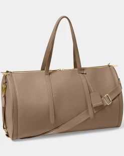 Katie Loxton Fold-Out Garment Weekend Bag Mocha