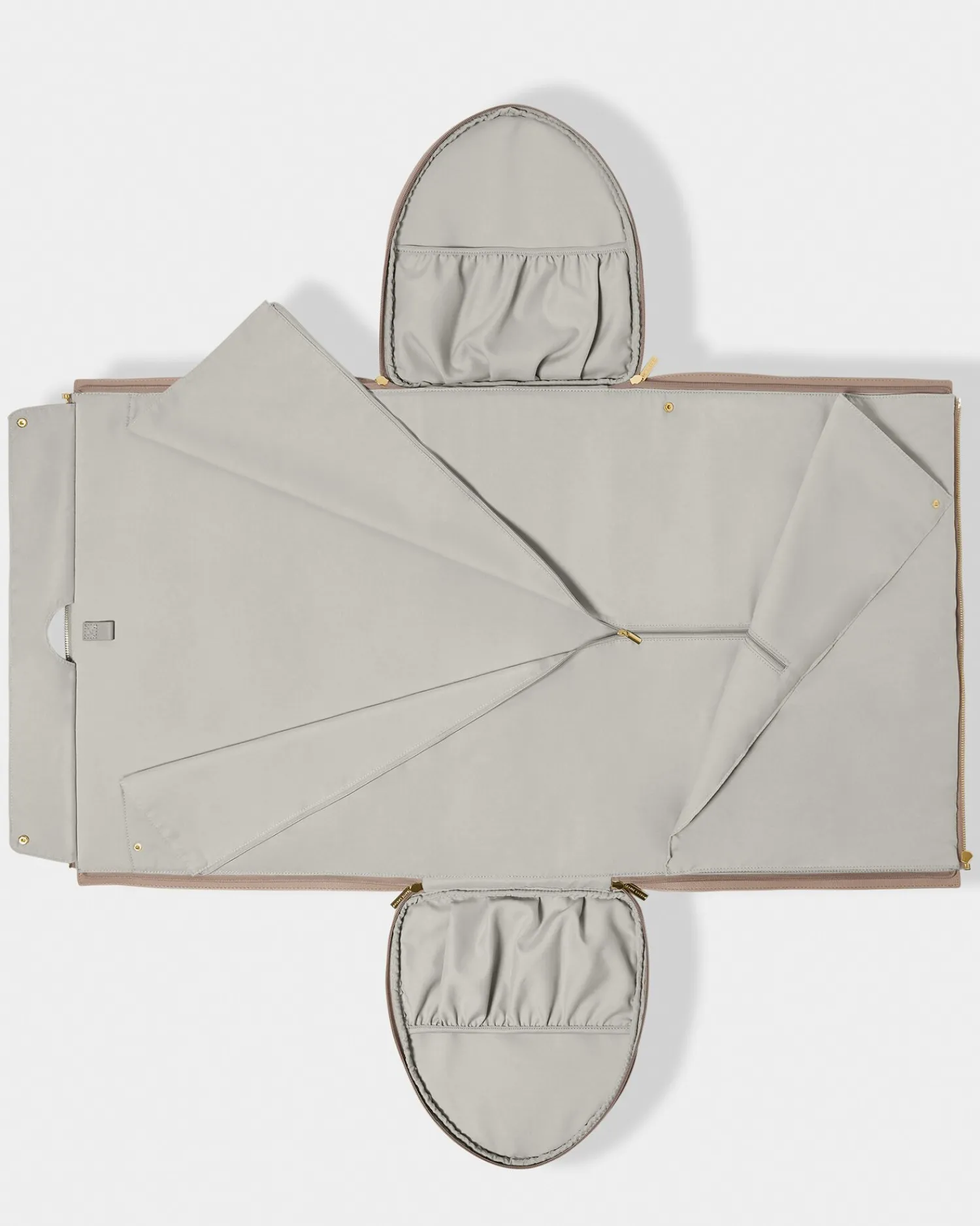 Katie Loxton Fold-Out Garment Weekend Bag Mocha