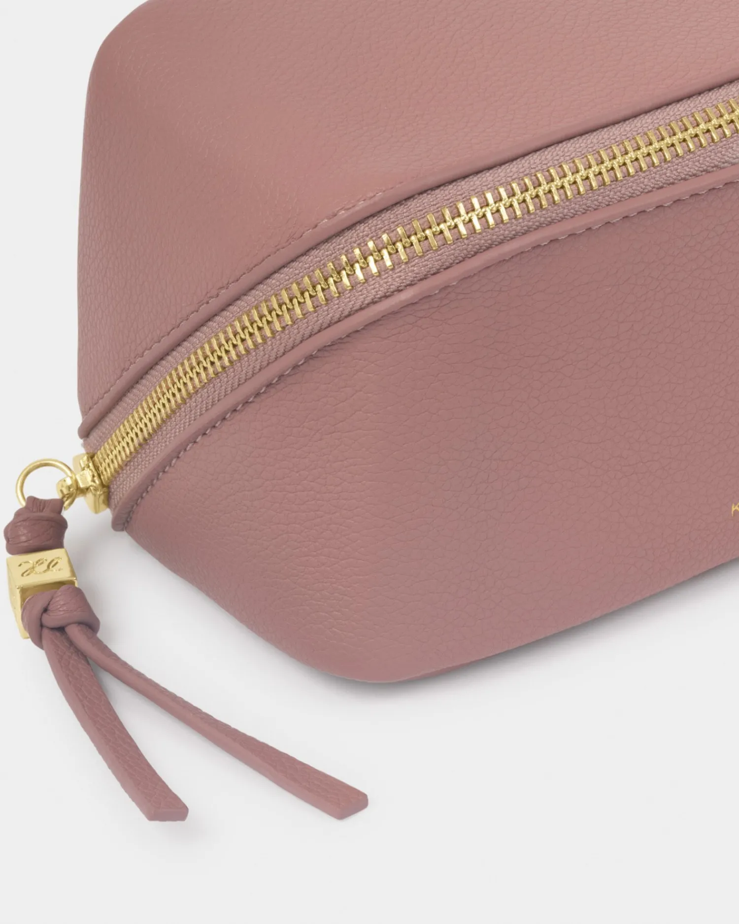 Katie Loxton Fold-Out Mirror Makeup Bag Deep Rose Hot