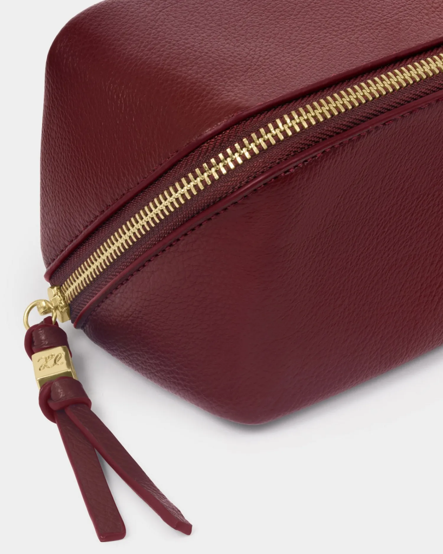Katie Loxton Fold-Out Mirror Makeup Bag Cherry New