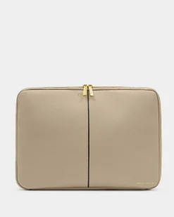 Katie Loxton Folio Laptop Case Taupe Sale