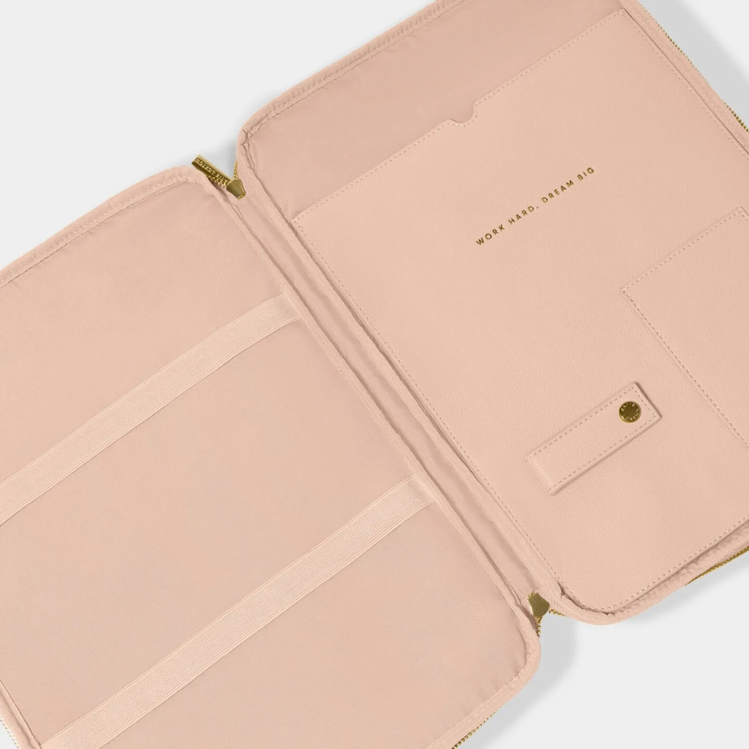 Katie Loxton Folio Laptop Case Nude Pink Clearance
