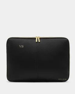 Katie Loxton Folio Laptop Case Black Best