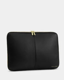 Katie Loxton Folio Laptop Case Black Best