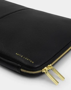 Katie Loxton Folio Laptop Case Black Best