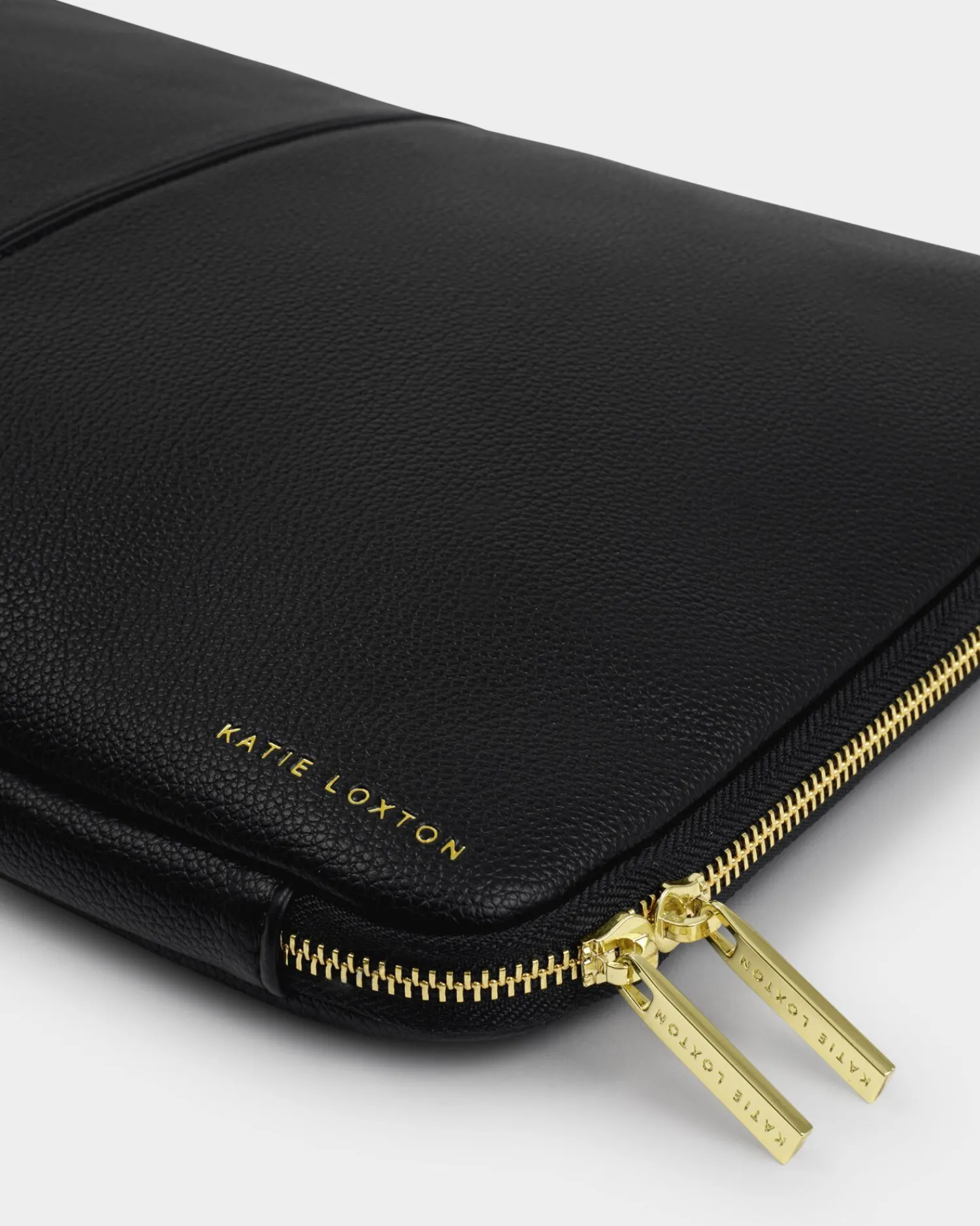 Katie Loxton Folio Laptop Case Black Best