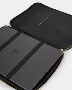 Katie Loxton Folio Laptop Case Black Best