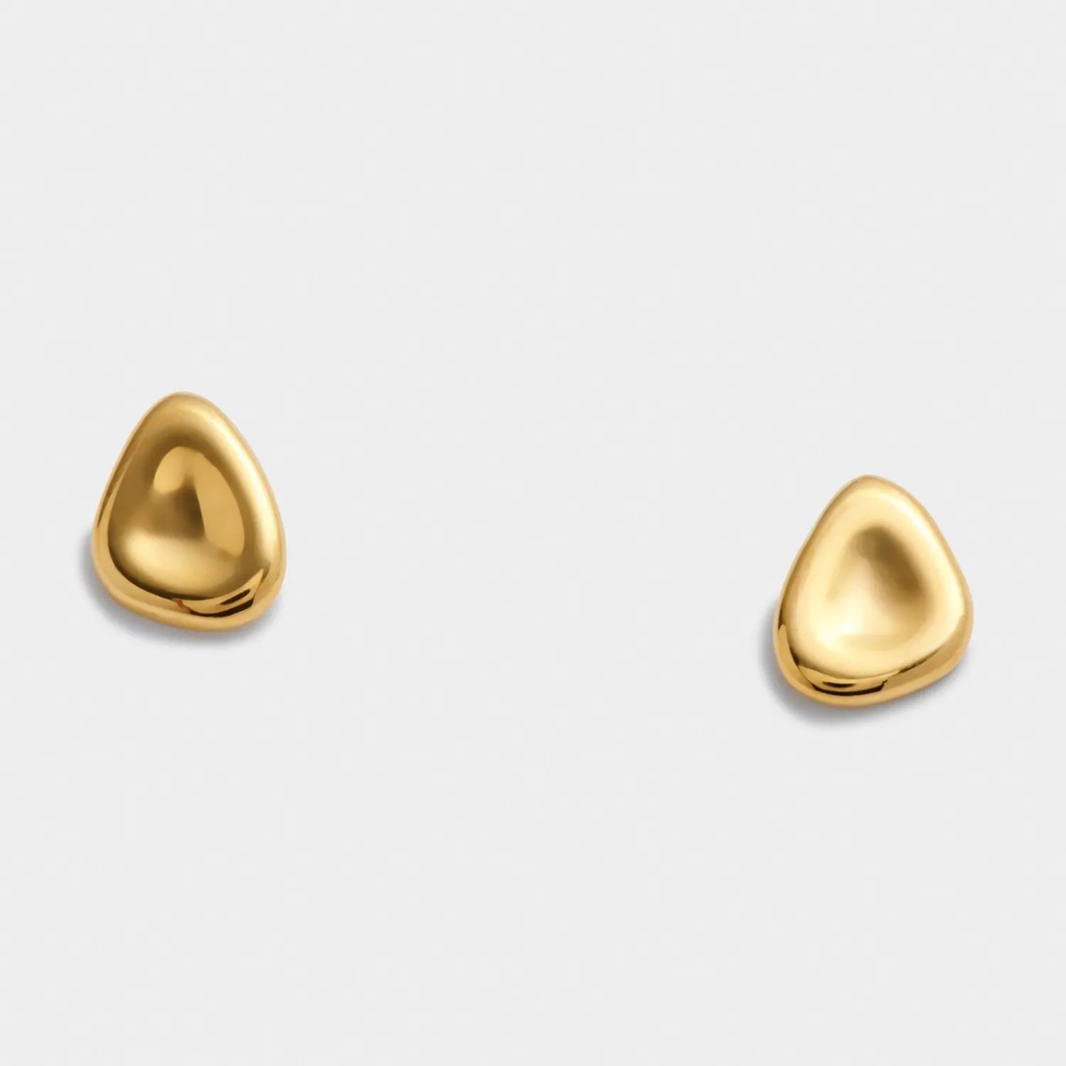 Katie Loxton Forever' Waterproof Gold Pebble Earrings Best