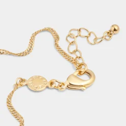 Katie Loxton Friendship' Waterproof Gold Heart Bracelet Hot