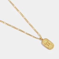 Katie Loxton Gemini' Waterproof Gold Zodiac Necklace 21st May 20th Jun Online