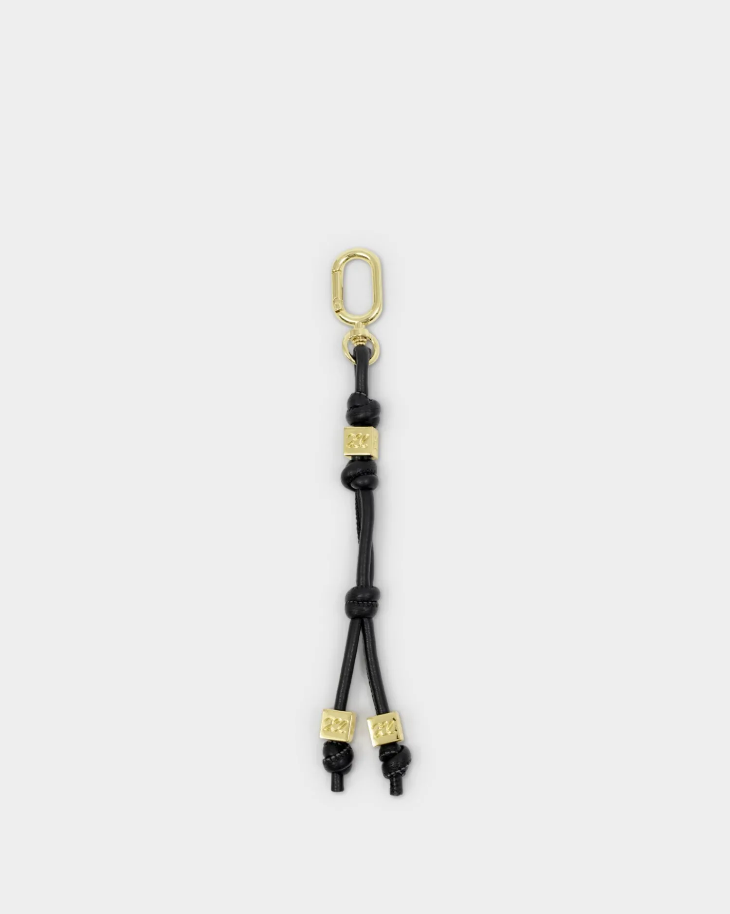 Katie Loxton Gia Bag Charm Keyring Black Hot