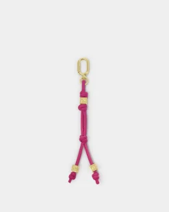 Katie Loxton Gia Bag Charm Keyring Fuchsia Outlet