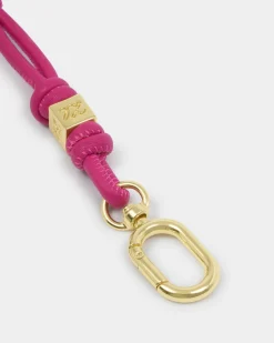 Katie Loxton Gia Bag Charm Keyring Fuchsia Outlet