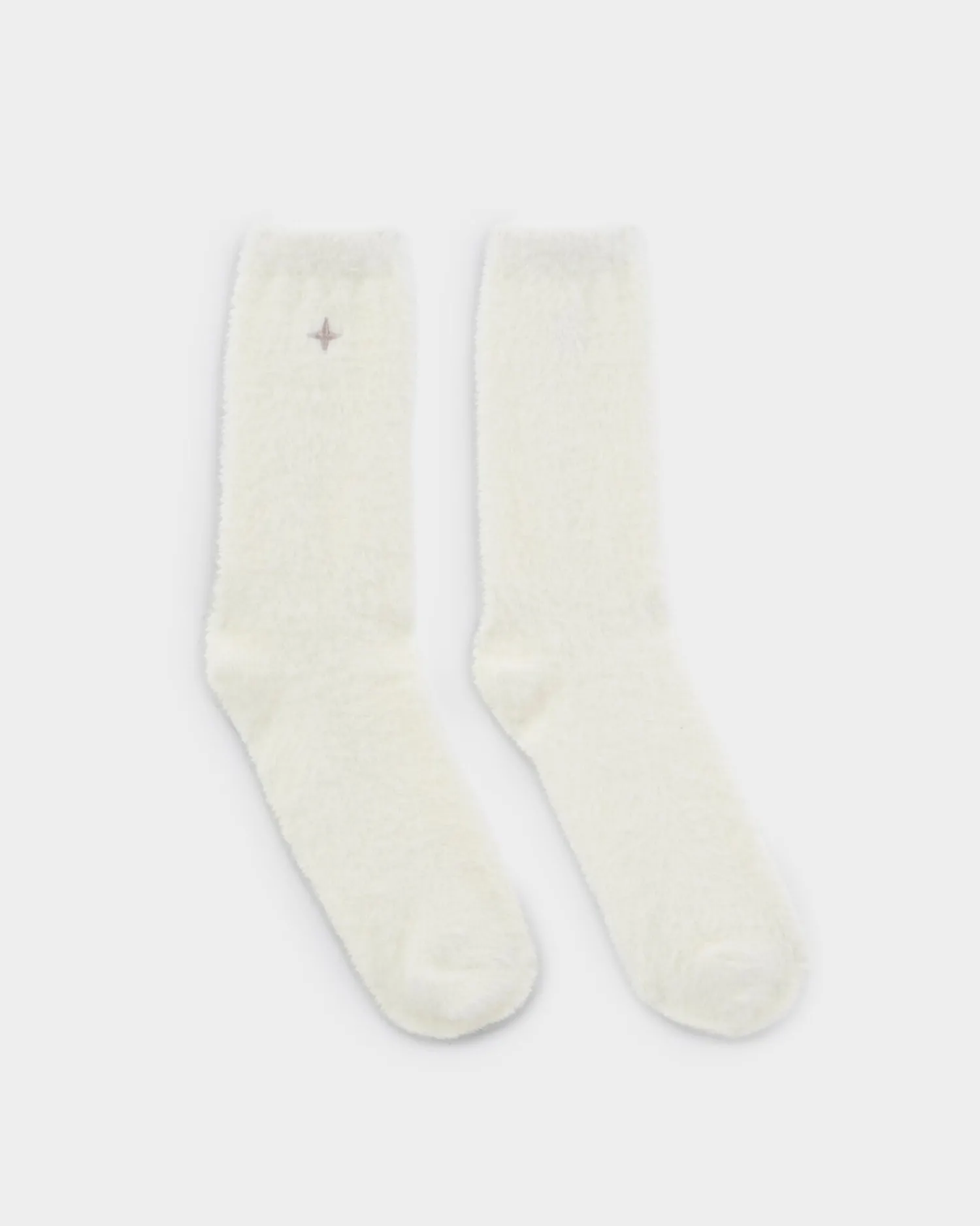 Katie Loxton Gift Boxed Fluffy Socks Off White Sale
