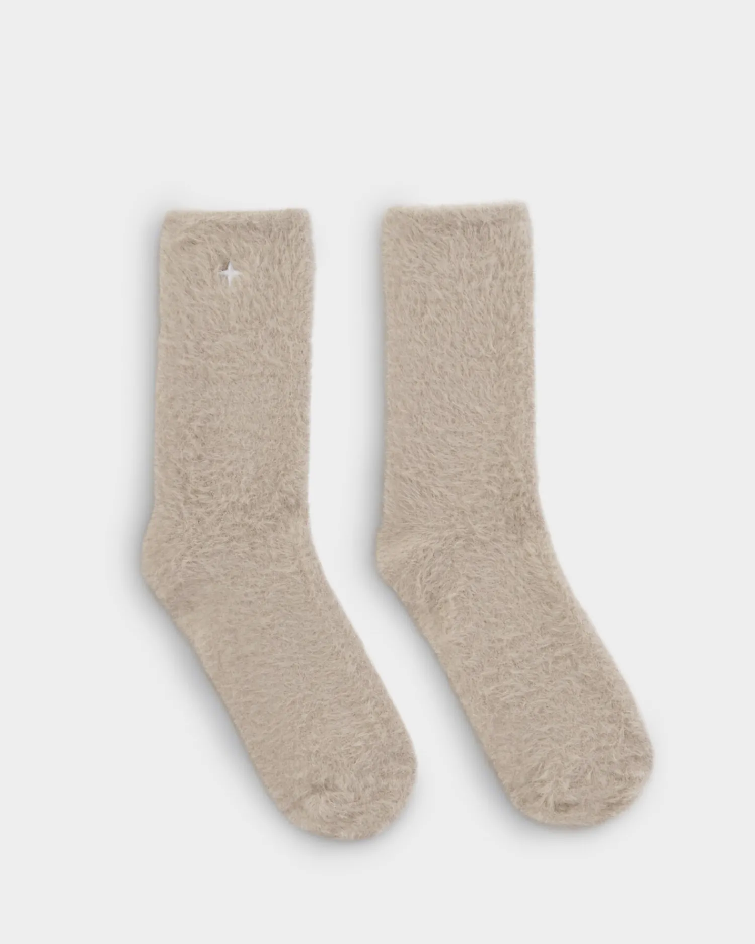Katie Loxton Gift Boxed Fluffy Socks Taupe Online