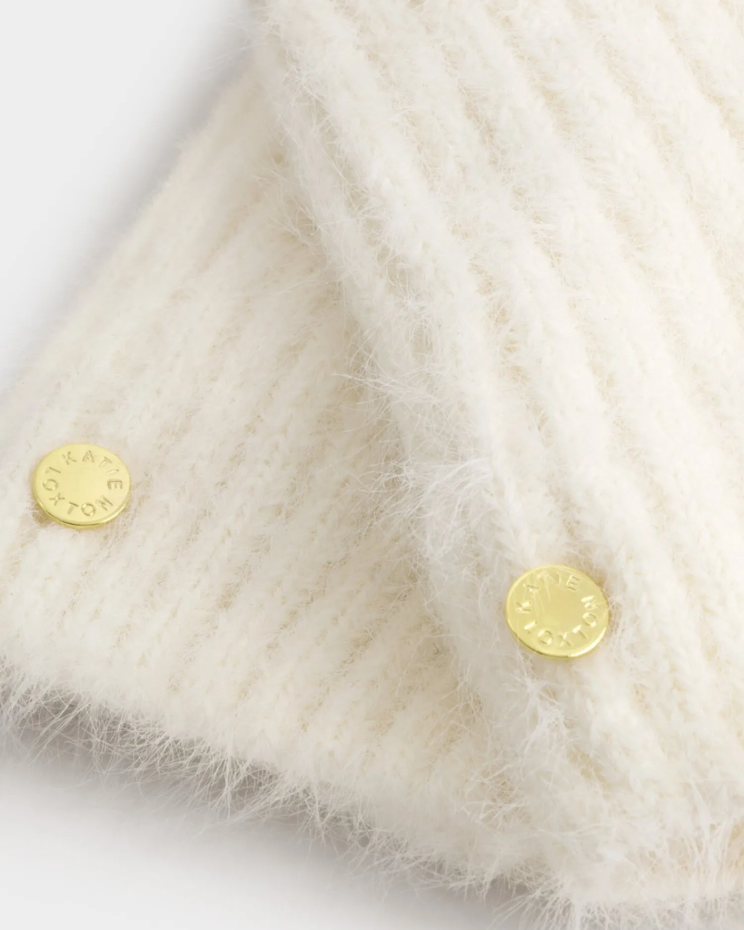 Katie Loxton Gift Boxed Hat & Mittens Set White Outlet