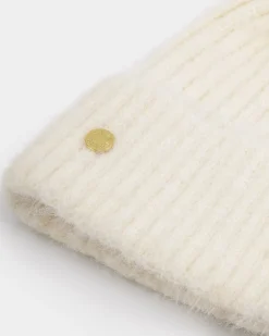 Katie Loxton Gift Boxed Hat & Mittens Set White Outlet