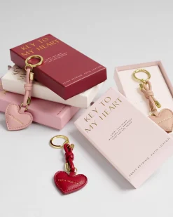 Katie Loxton Gift Boxed Keyring Nude Pink New
