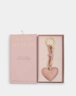 Katie Loxton Gift Boxed Keyring Rose Pink Outlet