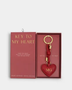 Katie Loxton Gift Boxed Keyring Red Clearance