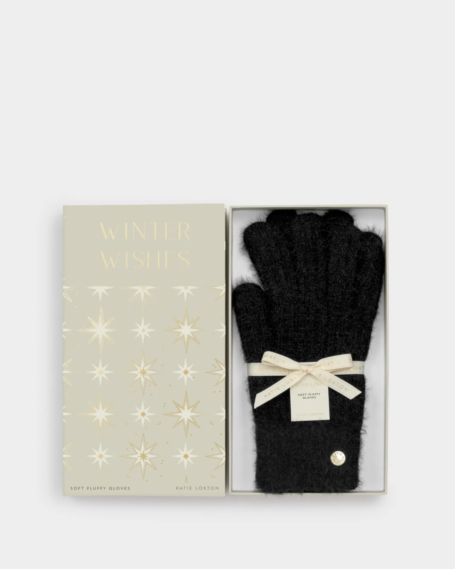 Katie Loxton Gift Boxed Knitted Gloves Black Online