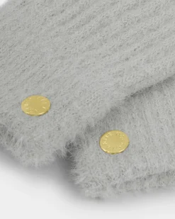 Katie Loxton Gift Boxed Knitted Gloves Grey Online