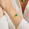 Katie Loxton Good Energy' Waterproof Gold Bracelet Clearance