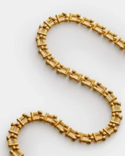 Katie Loxton Grecian Waterproof Gold Link Necklace Best