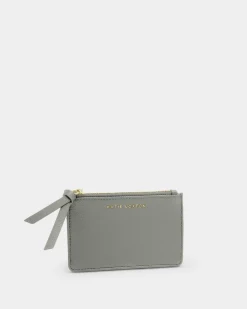 Katie Loxton Hallie Coin & Card Holder Graphite Green Hot