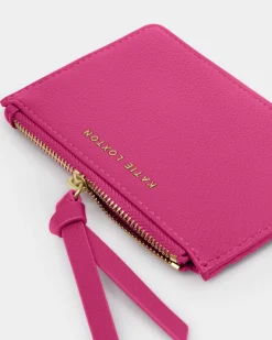 Katie Loxton Hallie Coin & Card Holder Fuchsia Outlet