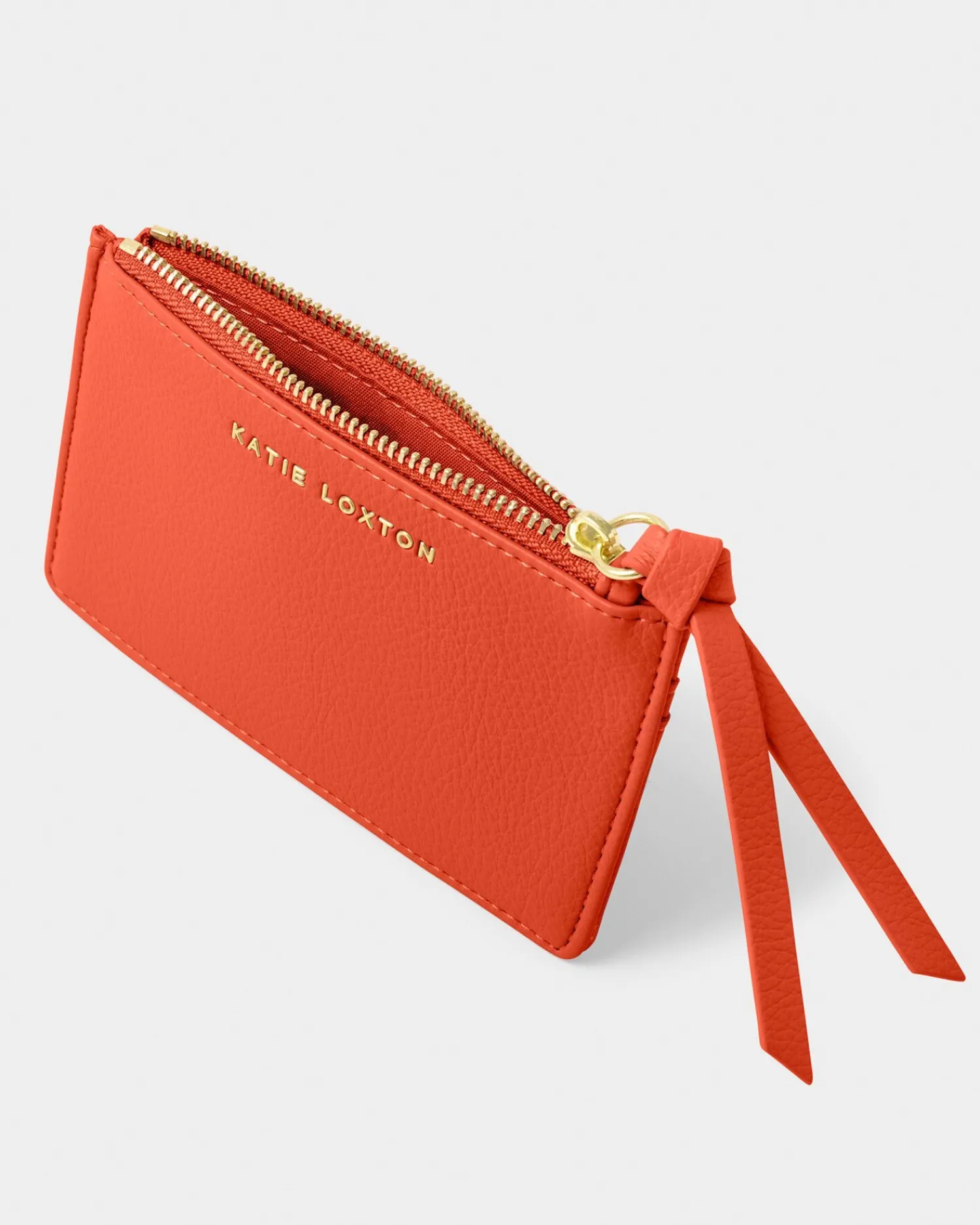 Katie Loxton Hallie Coin And Card Holder Deep Orange Hot