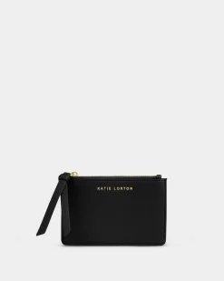 Katie Loxton Hallie Coin And Card Holder Black Clearance