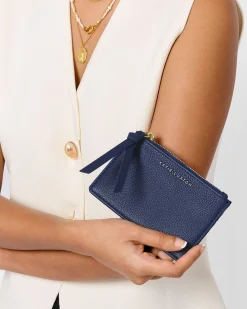 Katie Loxton Hallie Coin And Card Holder Midnight Blue Clearance