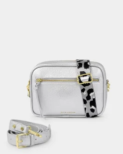 Katie Loxton Hallie Crossbody Bag Silver Discount