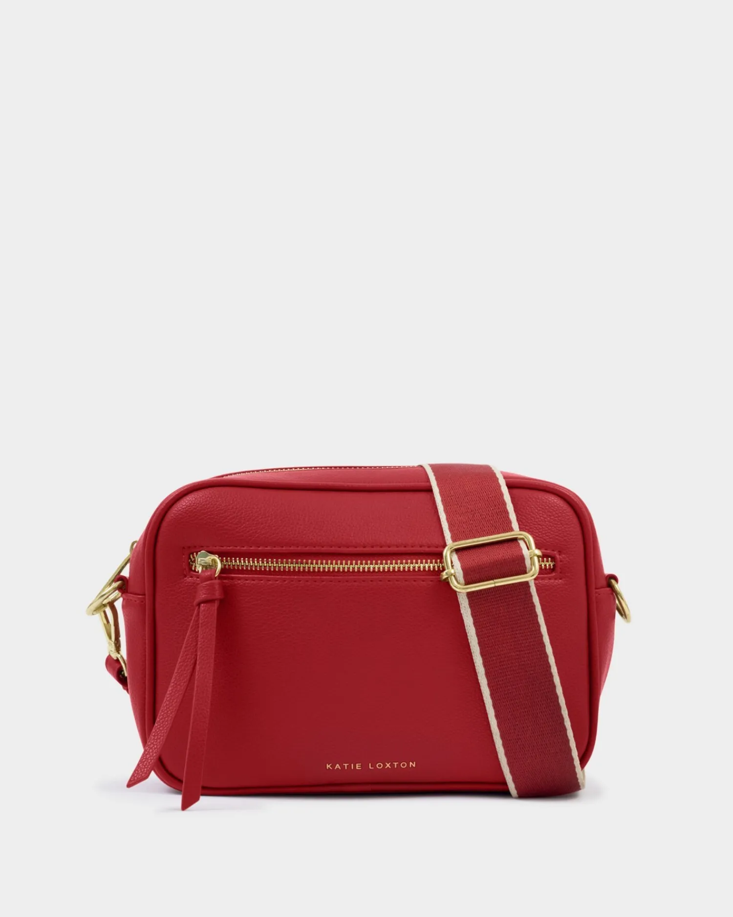Katie Loxton Hallie Crossbody Bag Garnet Red