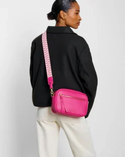 Katie Loxton Hallie Crossbody Bag Fuchsia Hot