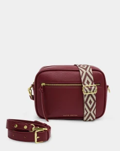 Katie Loxton Hallie Crossbody Bag Cherry